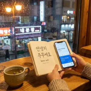 Comment dire bonne nuit en coréen ?