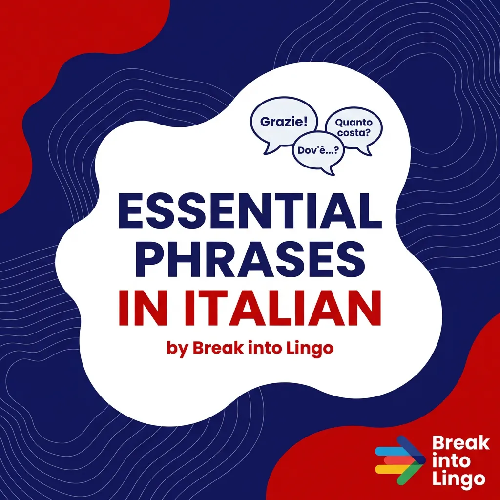 phrases essentielles en italien