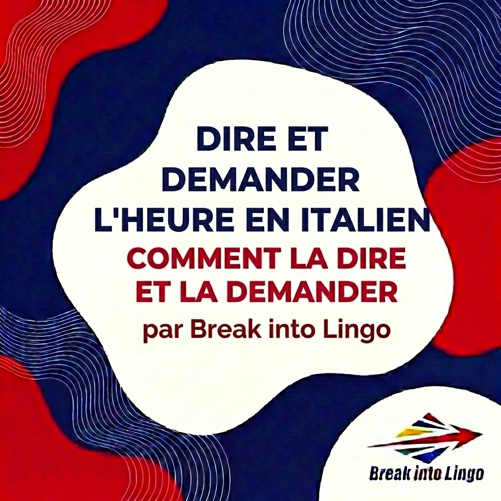 demander l'heure en italien
